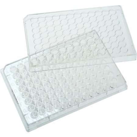 CELLTREAT CELLTREAT® 96 Well Non-Treated Plate with Lid, 5/Pack, Sterile 229597